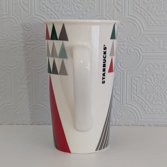 Starbucks Holiday tall mug - Minimalist trees illustration - 18 oz - Picture 5 of 8